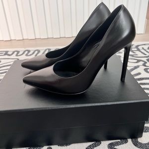 Saint Laurent YSL Black Pump Heels